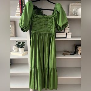 Abercrombie & Fitch Emerson Puff Sleeve Dress